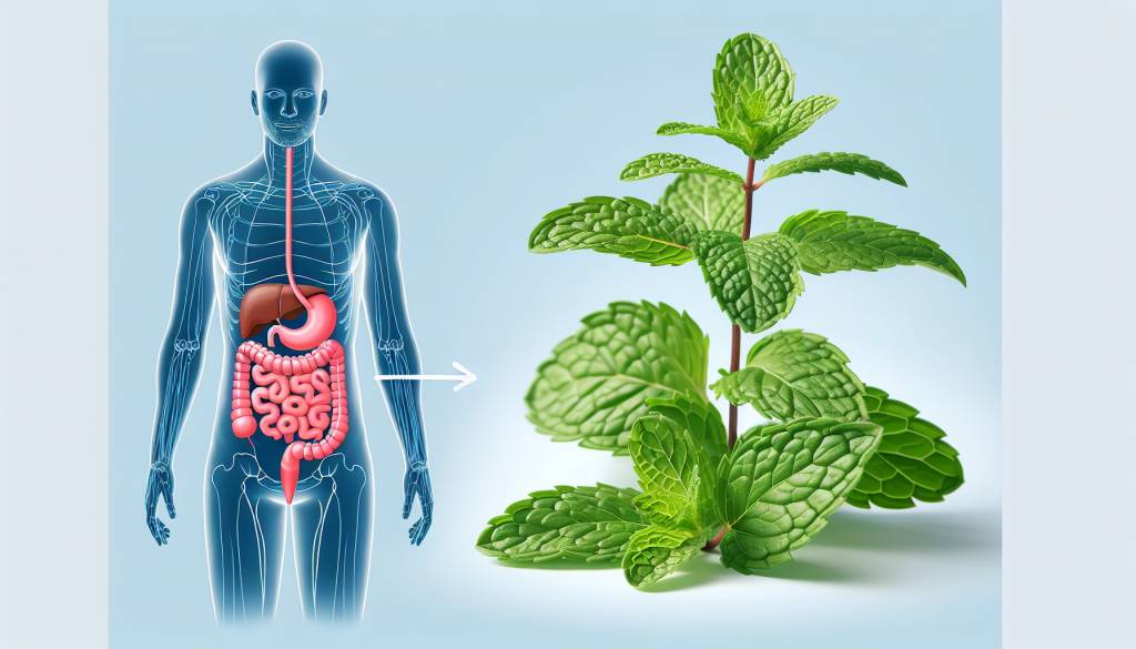 bienfait de la menthe poivrée pour la digestion